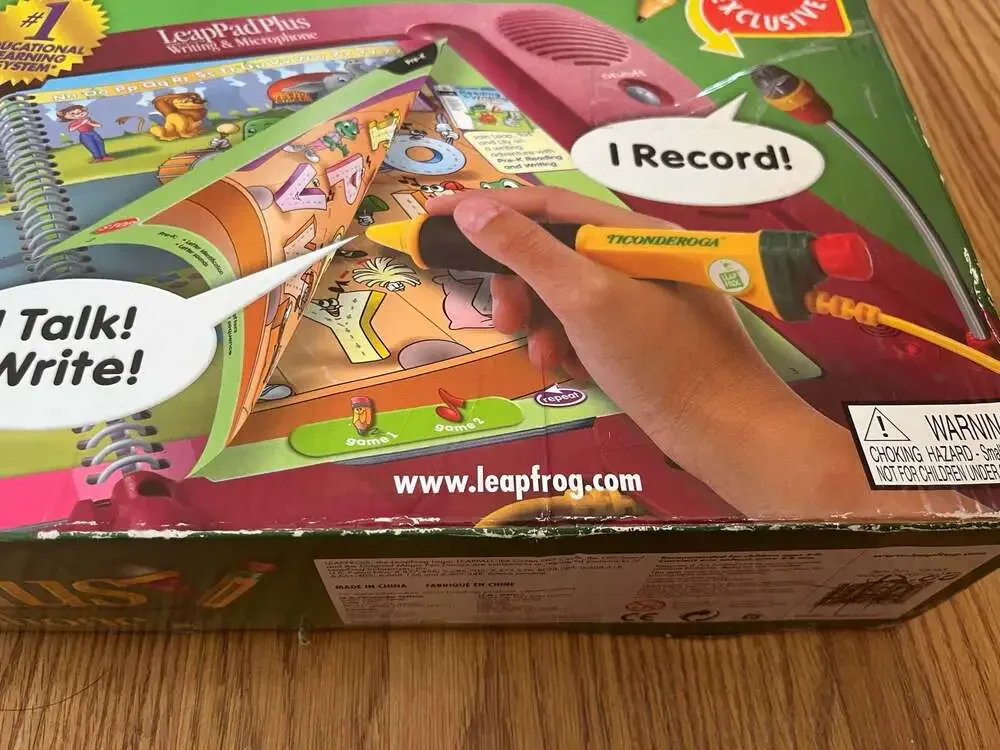 New Old Stock LeapFrog LeapPad Plus Writing & Microphone Learning System
